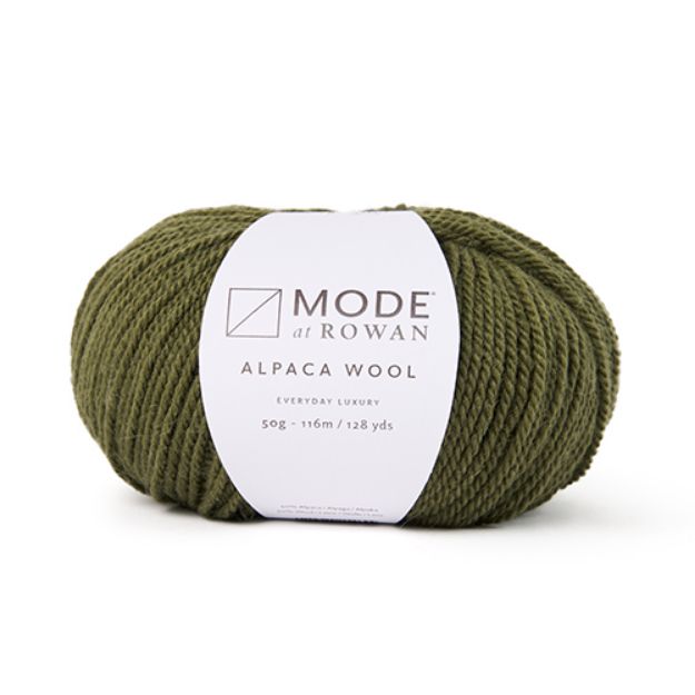Picture of MODE at Rowan: Alpaca Wool 50g Olive (018)